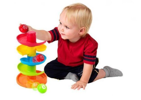 Jucarii Jocuri Activitati - Jucarie interactiva – Turnulet cu bilute