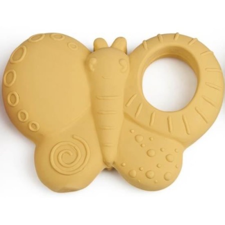 Jucarie organica pentru dentitie, din cauciuc natural, Fluturas, Grunspecht 682-00 [1]