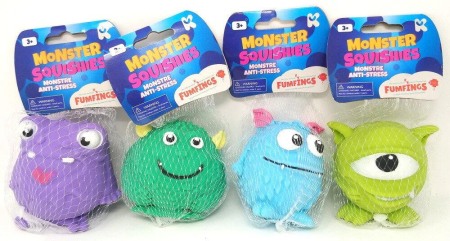 Jucarie Squishy - Monstrulet prietenos [0]