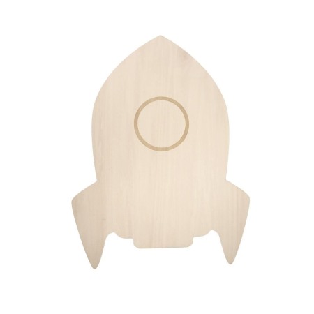 Lampi de veghe - Lampa de veghe de perete, cu led, lumina reglabila si oprire cronometrata, forma racheta, Lumilu Silhouette Rocket, Reer 52157