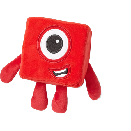 Jucarii Jocuri Activitati - Mascota din plus Numberblocks - Unu
