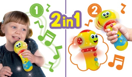 Microfon 2 in 1 pentru copii [1]