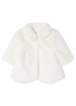 Haine  Incaltaminte Accesorii - Palton blanita - Alb - Mayoral 6-9 luni