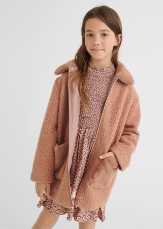 Palton buclat - Caramiziu- Mayoral   14 ani [0]