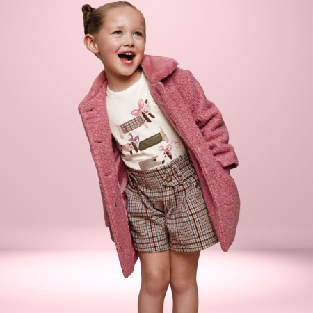 Haine  Incaltaminte Accesorii - Palton buclat cu guler blanita- Mayoral    8 ani (128 cm)