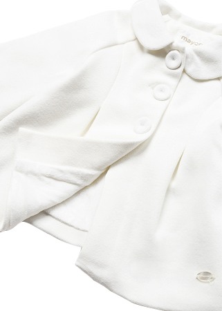 Palton stofa - Alb - Mayoral  4-6 luni [2]