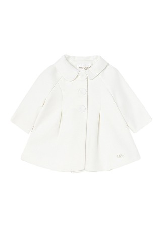 Haine  Incaltaminte Accesorii - Palton stofa - Alb - Mayoral  4-6 luni