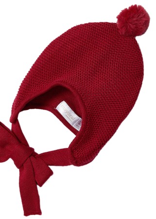 Palton tricotat + Caciula - Grena - Mayoral 12 luni [3]