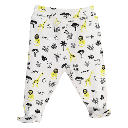 Haine  Incaltaminte Accesorii - Pantaloni cu botosi - Girafa 6 luni