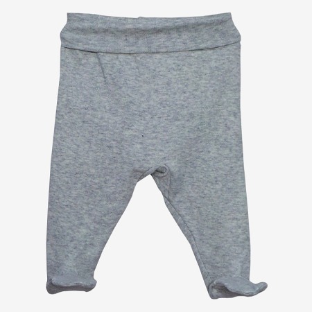 Haine  Incaltaminte Accesorii - Pantaloni cu botosi - Gri deschis 3 luni