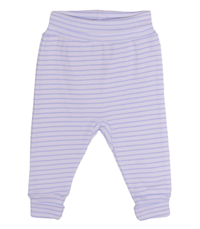 Haine  Incaltaminte Accesorii - Pantaloni cu mansete bumbac 100% si dungute albaste  2 ani