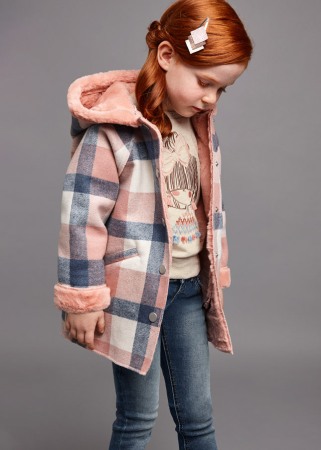 Pantaloni denim skinny fit pentru fetita 8 ani [4]