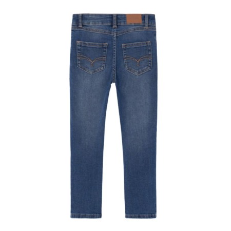 Pantaloni denim skinny fit pentru fetita 8 ani [3]