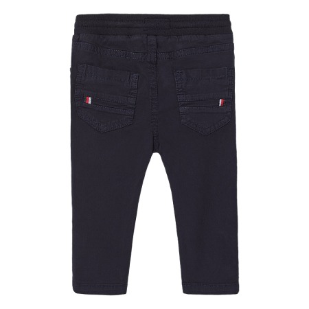 Pantaloni lungi cordon jogger - albastru [1]