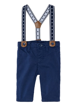 Pantaloni - Pantaloni lungi cu bretele - Mayoral 12 luni