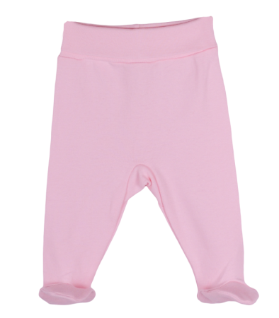 Haine  Incaltaminte Accesorii - Pantaloni roz pastel cu botosi 12 luni