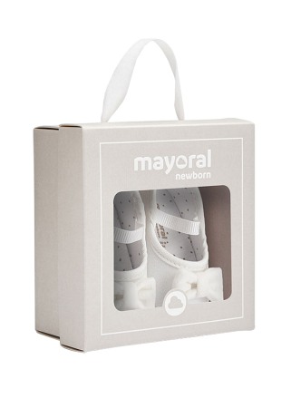 Pantofi catifea + Bentita - Alb - Mayoral  18 [6]