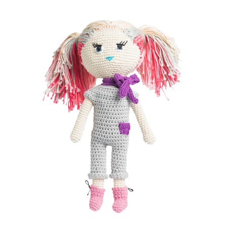 Jucarii Jocuri Activitati - Papusa crosetata manual - Ester -  Maimutzeria Tiarra