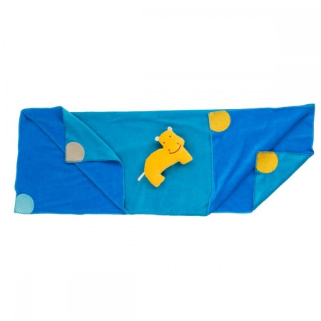Mobilier Decoratiuni Textile - Patura pentru copii Colectia hipopotam