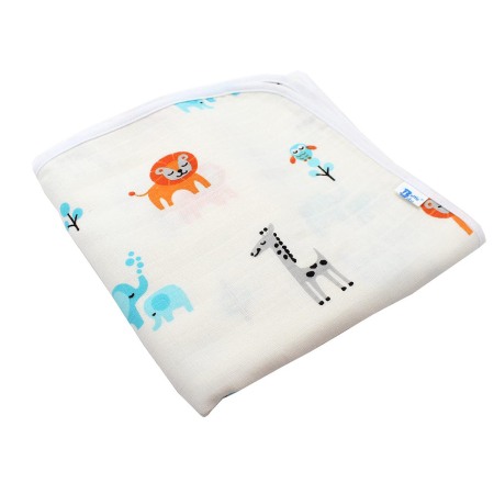 Pleduri si paturici - Paturica - Animale jungla - BalticBebe 100x120cm