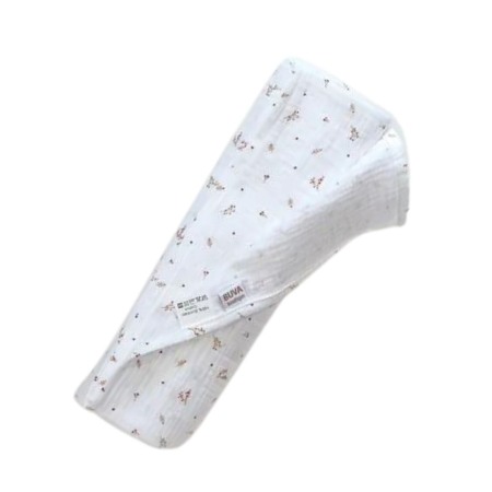 Textile - Paturica muselina Mini  Flowers 120x 120 cm - Buva