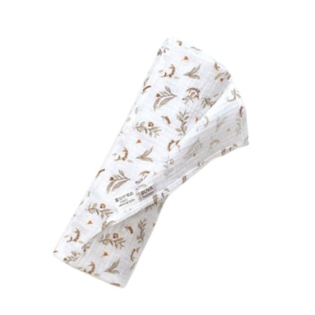 Textile - Paturica muselina Wheat  Flowers 120x 120 cm - Buva