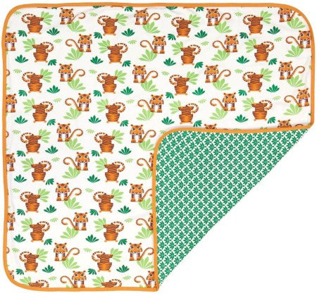 Textile - Paturica Tigru din bumbac organic