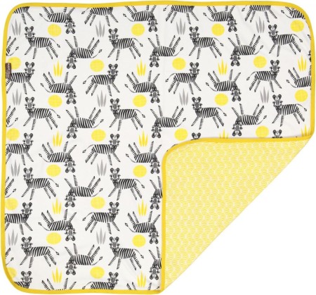 Textile - Paturica Zebra din bumbac organic
