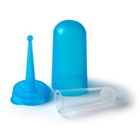 Dentitie - Periuta de dinti pentru deget, cu suport pentru depozitare REER 7900