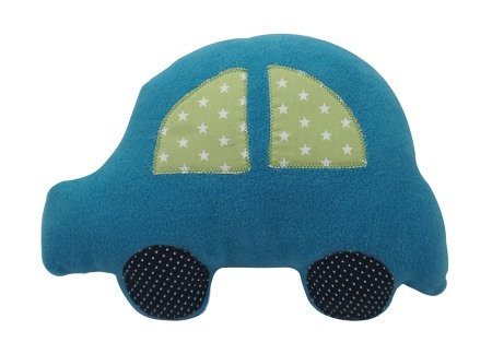 Perne - Pernuta decorativa - Masinuta - albastru