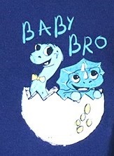 Pijama cu maneca lunga imprimeu Ou dinozaur 8 ani [1]