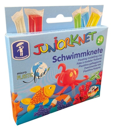 Jucarii educative - Plastilina plutitoare - 5 culori