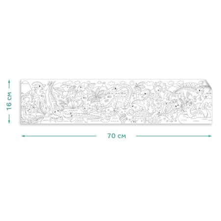 Poster de colorat - Dinozauri [3]