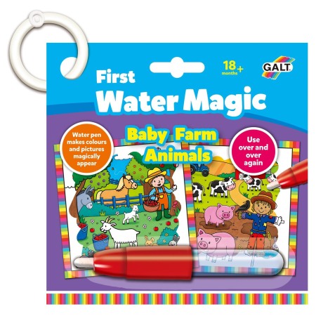 Desen si pictura - Prima mea carticica Water Magic - Animalutele de la ferma
