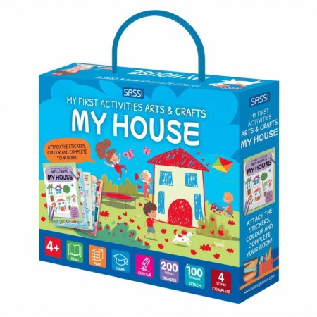 Jucarii Jocuri Activitati - Primul set de arta & lucru manual - Casa mea