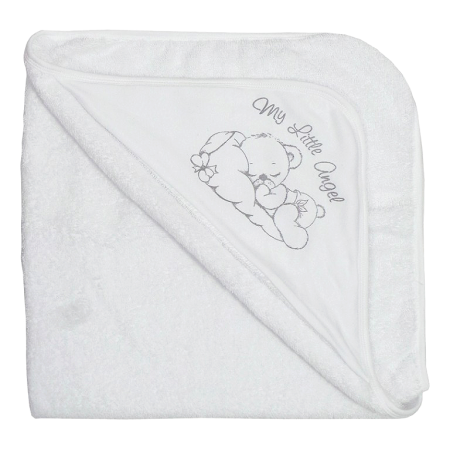 Prosoape - Prosop cu gluga - Alb