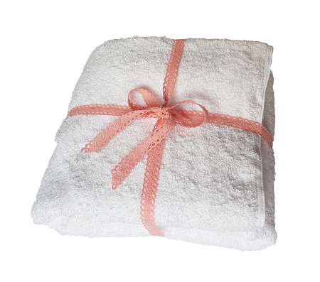 Prosoape - Prosop cu gluga - Alb - BalticBebe