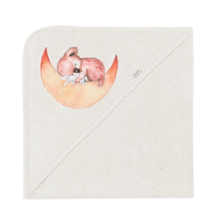 Prosoape - Prosop din frotir cu capison Blush Ecru - Buva