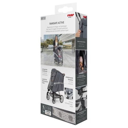 Protectii copii pentru carucior - Protectie de ploaie pentru carucioare sport RainSafe Active REER 84041