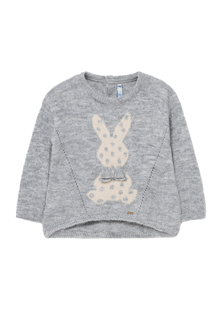 Haine  Incaltaminte Accesorii - Pulover aplicatie - Iepuras - Mayoral  24 luni