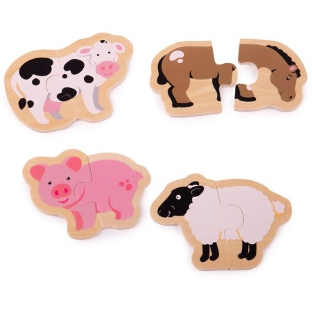 Jucarii Jocuri Activitati - Puzzle - Animale de la ferma