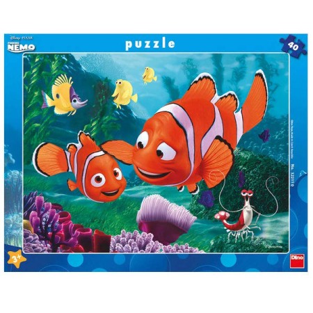 Puzzle - Puzzle - Aventurile lui Nemo (40 piese)