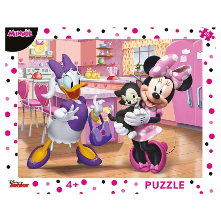 Jucarii Jocuri Activitati - Puzzle cu rama - Minnie (40 piese)