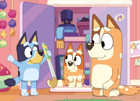 Puzzle de colorat maxi - Bluey (60 de piese) [1]