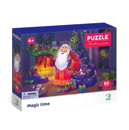 Jucarii Jocuri Activitati - Puzzle - Magia Craciunului (60 piese)