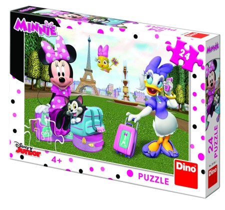 Jucarii Jocuri Activitati - Puzzle - Minnie si Daisy (24 piese)