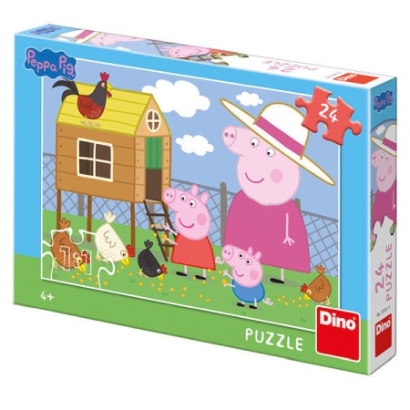 Jucarii Jocuri Activitati - Puzzle - Peppa Pig - Puisorii (24 piese)