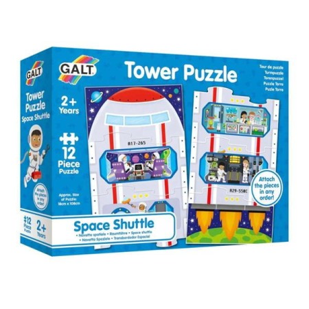 Puzzle - Puzzle vertical - Nava spatiala (12 piese)