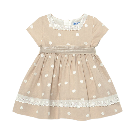 Haine  Incaltaminte Accesorii - Rochie brodata - Buline - Mayoral  12 luni