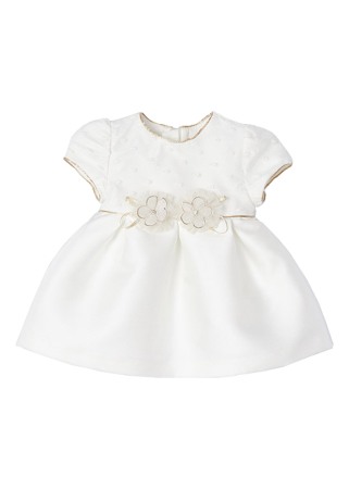 Rochie ceremonie jacard - Alb - Mayoral  6-9 luni [0]